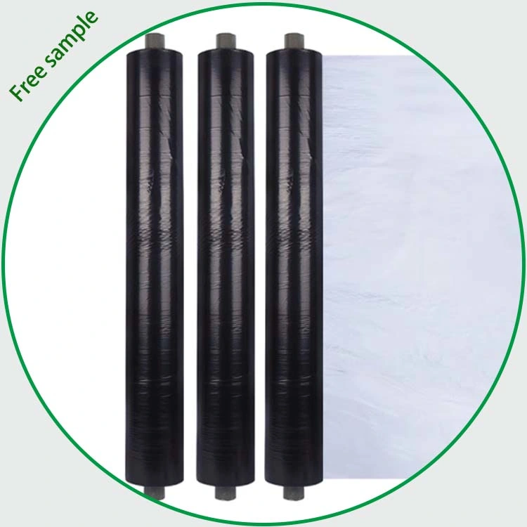 Factory Supply Low Price Agriculture Mulch Film Plastic Mulch Film Layer Black Anti Grass Cloth