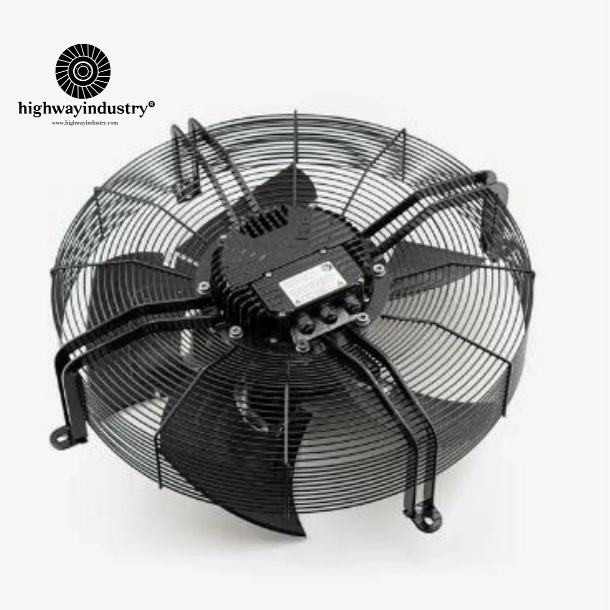 Highway Industrial Exhaust Ventilation Fan Smoke Exhaust Ec External Rotor Axial Flow Extraction Fan