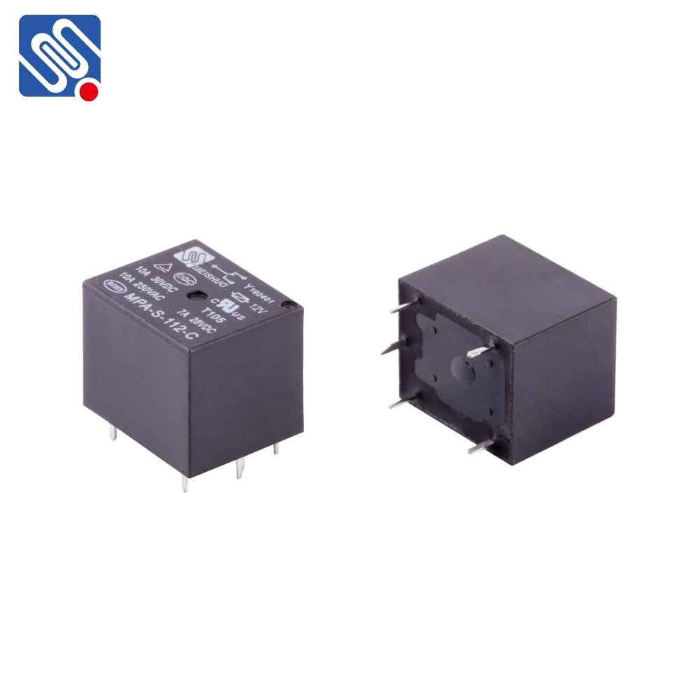 Meishuo MPa-S-112-C Jqc 3FF Relay Miniature Power Electrical PCB 5pin Electromagnetic Mini Sugar Cube Relay