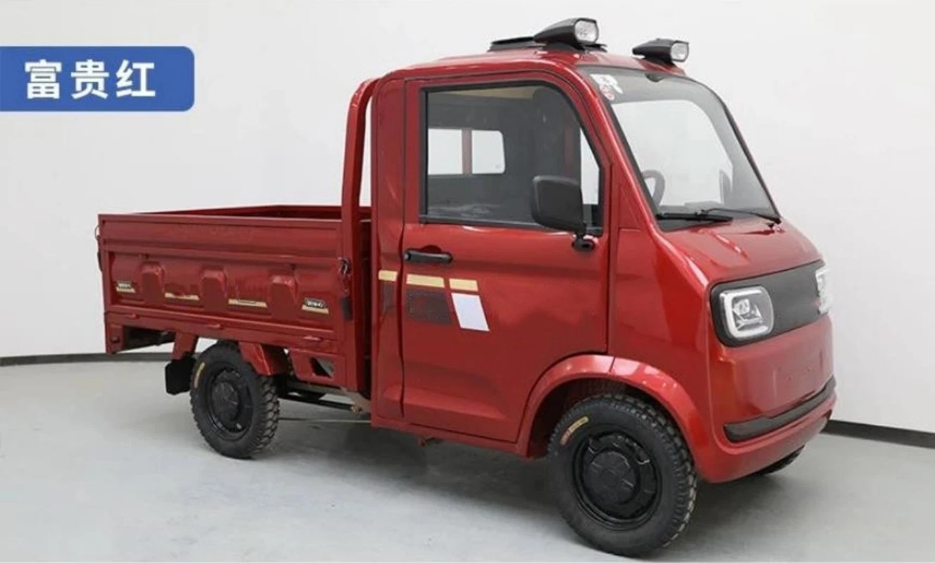 Four Wheel Electric Cargo Delivery Truck E Cargo Delivery Trike Truck