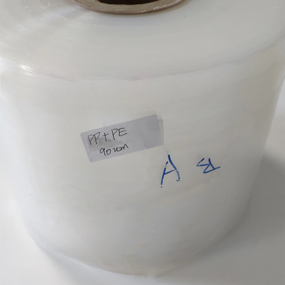 Película de embalagem descartável branca Pharma, de embalagem, PP/PE, para perfusão Sacos