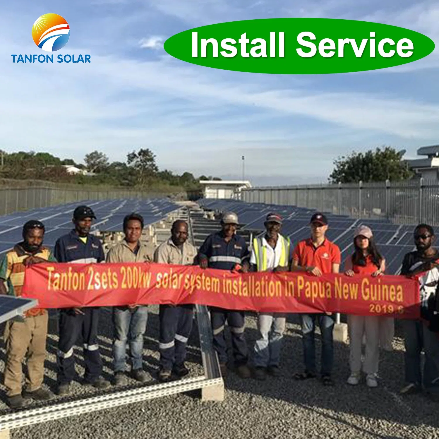 Panel solar de 5kw de potencia del sistema de trabajo en el viento híbrido Solar Power System