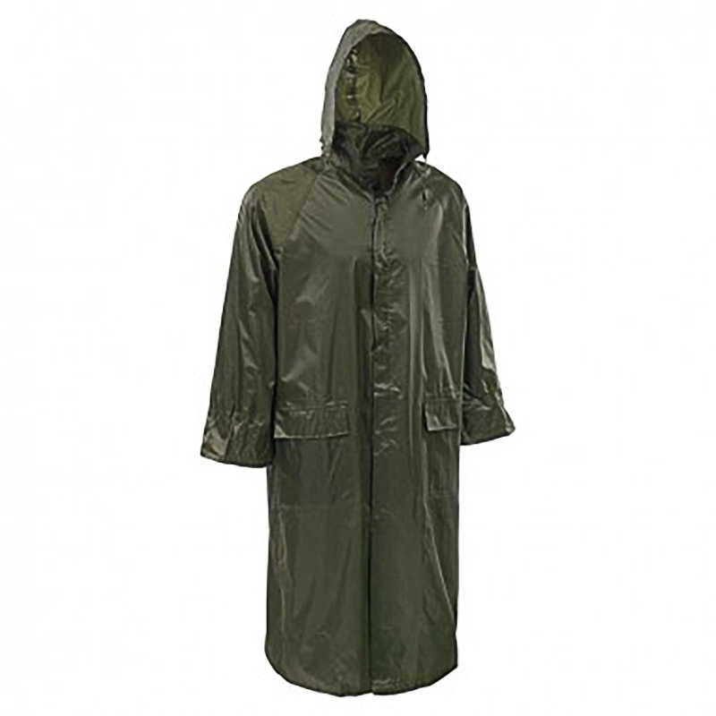 Manteau de pluie imperméable à la mode de style basique en gros