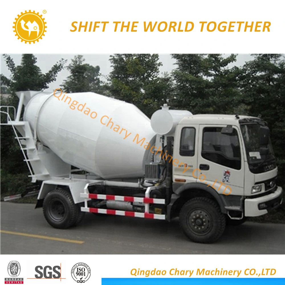 Sinotruk HOWO Truck Mixer Drum Roller 5m3 Concrete Mixer Truck