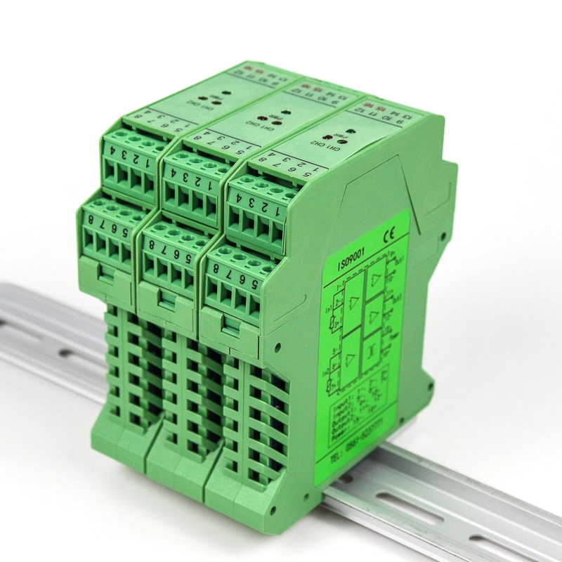 Cu50 PT100 Temperature Signal Converter Analog Signal 0-10V Output Thermal Resistance