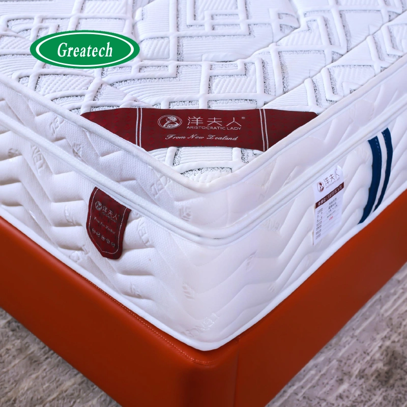 Best Selling Factory Diorect Sales Customize OEM/ODM Full Size Natural Soft Excellent Outstanding High quality/High cost performance  Spring Mattress