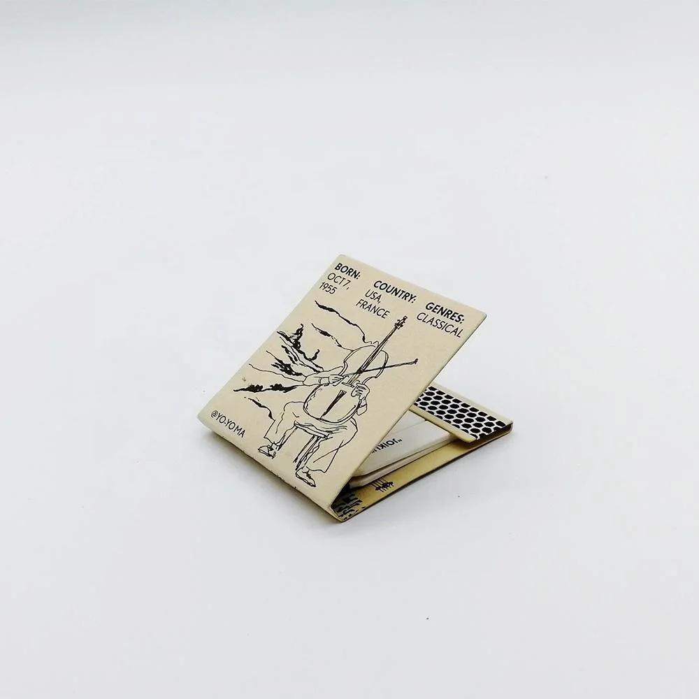 High quality/High cost performance Colored Safety Matchbooks Custom 4.8cm Paper Stick Book Matches