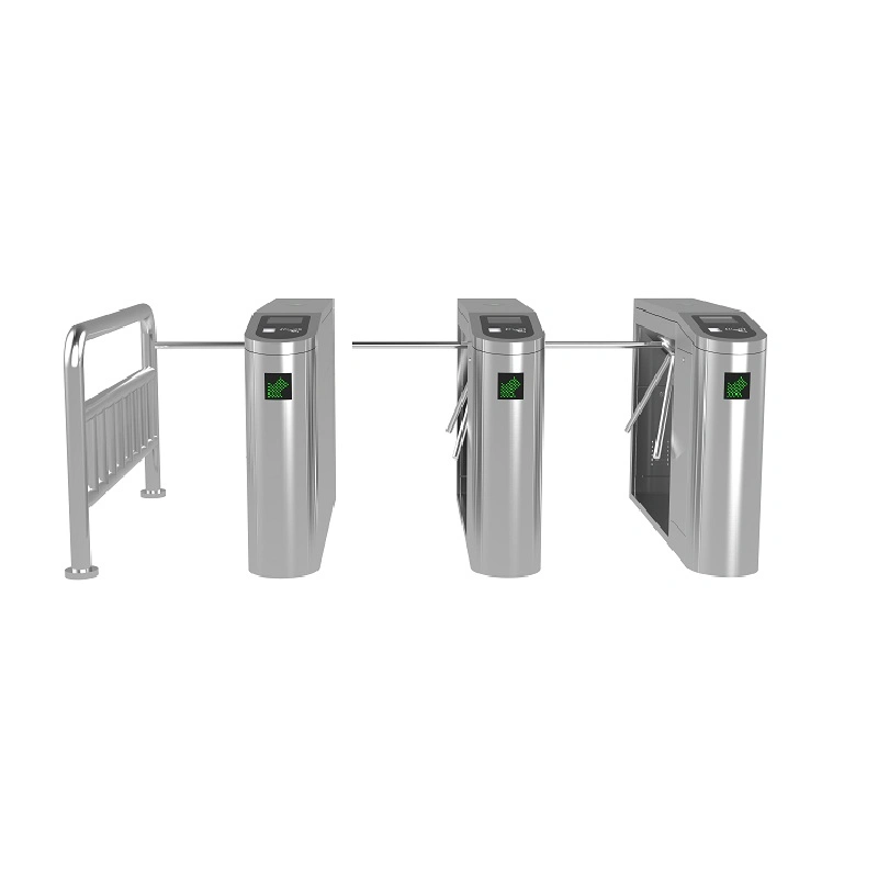 Stainless Steel Tripod Turnstile Gate for Factories Scenic Spots Laboratory Library Stadium