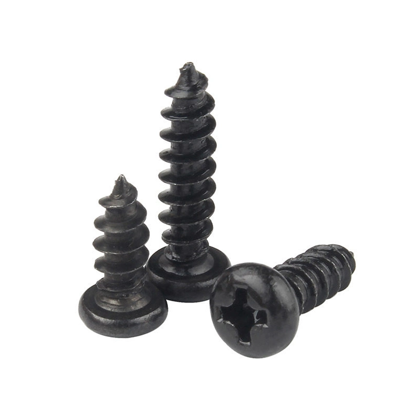 Customized Black Aluminum Hot DIP Galvanized Steel Screw Stainless Steel