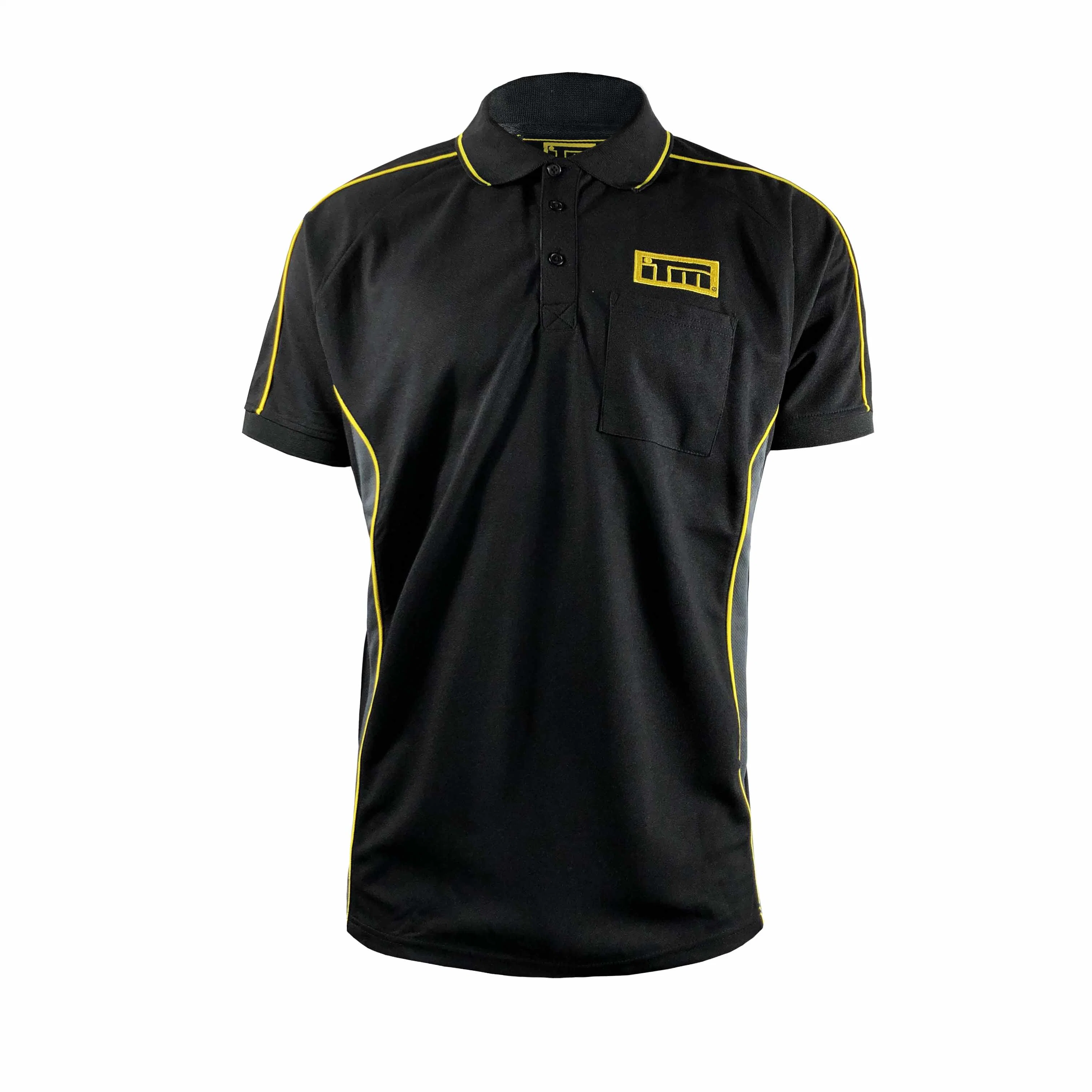 Promotion Custom Logo Plain Blank Polyester Embroidery Washed Cotton T-Shirts Men Polo Shirts