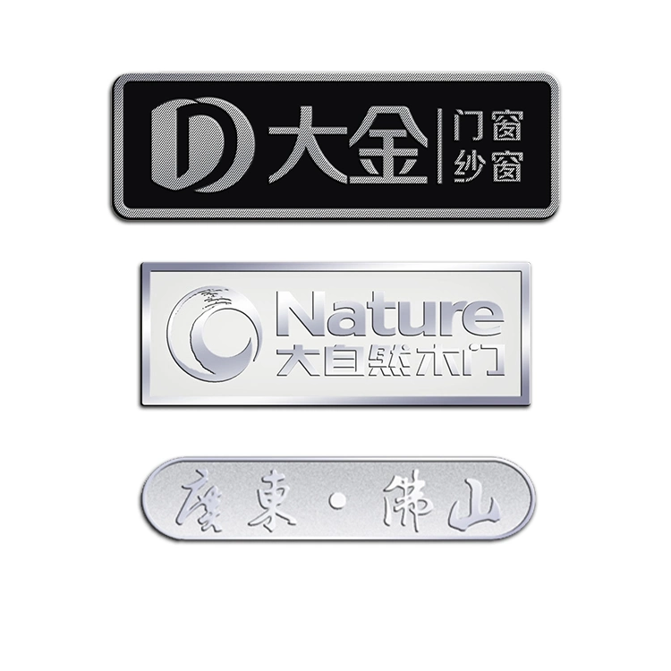 Aluminum Art Craft Gift Promotional Furniture Appliance Fashion Garment Clothing Shoes Metal Label Advertizing Logo Coin Dog Tag