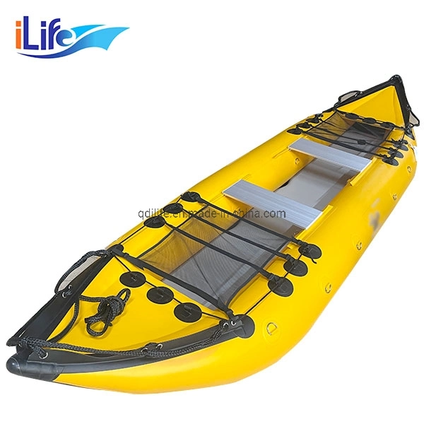 Ilife Hot Sale Popular Design Inflatable Boat Drifting Boat PVC Boat Speed Boat Sea Kayak Rescue Boat Fishing Boat Rib with Air Mat Floor