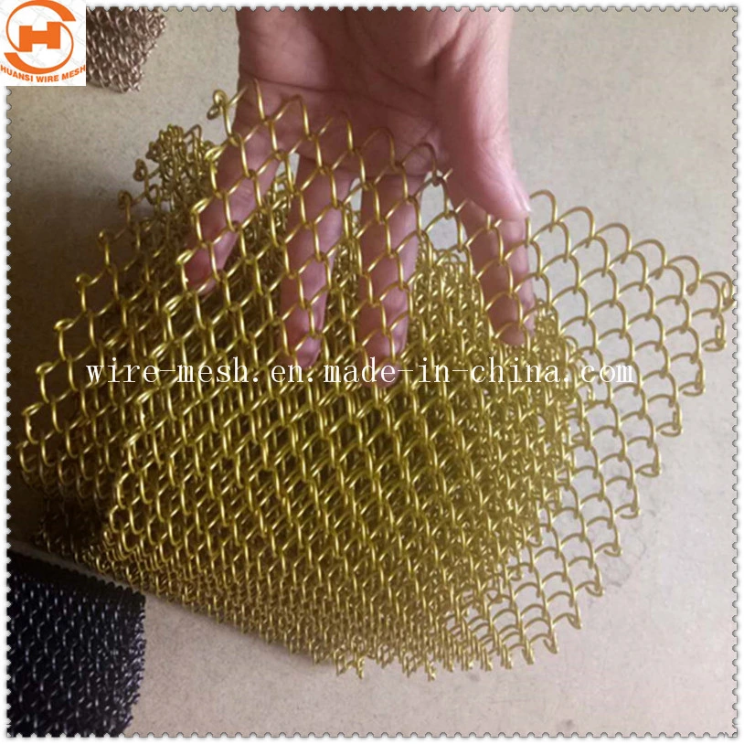 Metal Chain Mesh Curtain for Room Divider Decoration