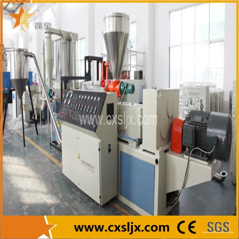 Automatic Face Cutting WPC/PVC Pellets Extrusion Line