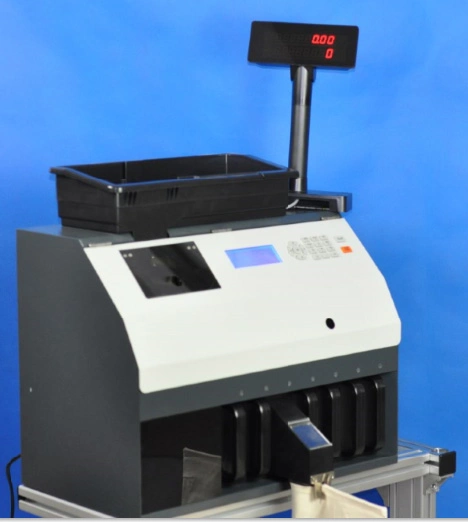 Professional 6+1 Ports Coin Sorter Wt-70 High Speed Coin Counter, Sorter, Coin Counting and Sorting Machine, Manufacture, Factory