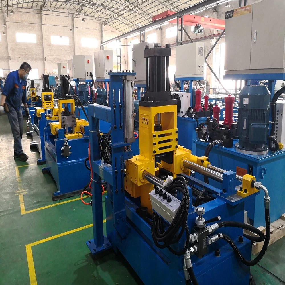 Fully Air Cooling Hydraulic Pressing Welding Joint Leveling Machine