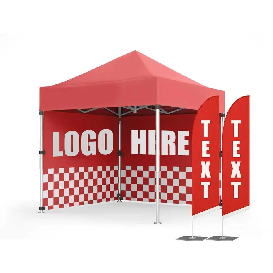 Custom Printing 600d Polyester Aluminum Frame Trade Show Tent Promotion Expo Canopy Trade Show Display Tent