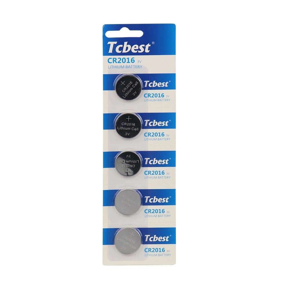 Watch Battery 3V Lithium Battery Cr2016 Button Cell 5PCS/Card Cr2335 Cr1820 Cr1230 Cr2016 Cr2025 Cr2450 Cr2050 Cr2332 Cr2335 Cr2477 Lithium Button Cell Battery