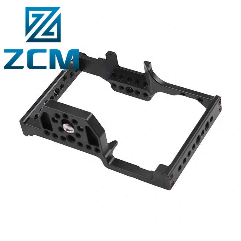 Shenzhen Custom Filmmaking Parts Manufacturing CNC Machining Aluminum Brass Stainless Steel Camera Video Rig Cage Photography Accessories for Sony/Canon