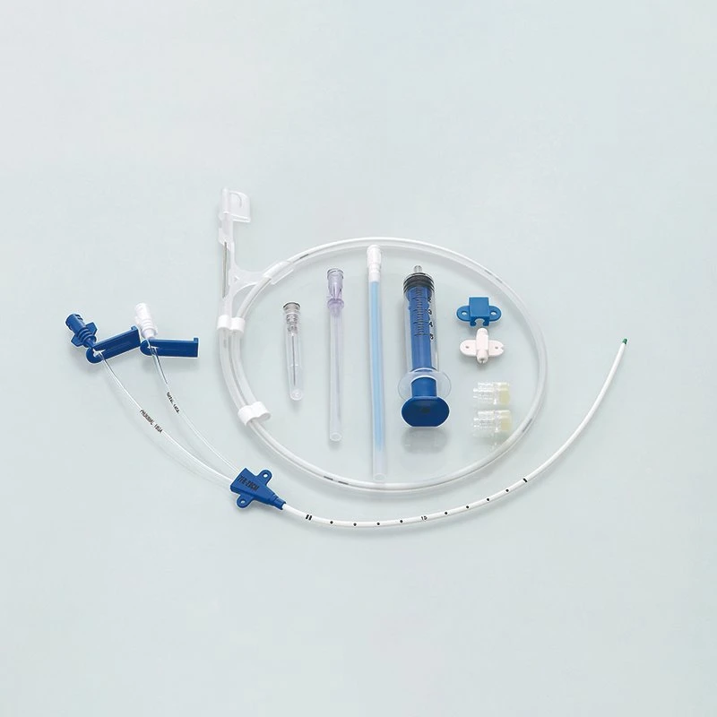 CE/ISO Pigtail Double Lumen Central Venous Catheter with Advantage Price