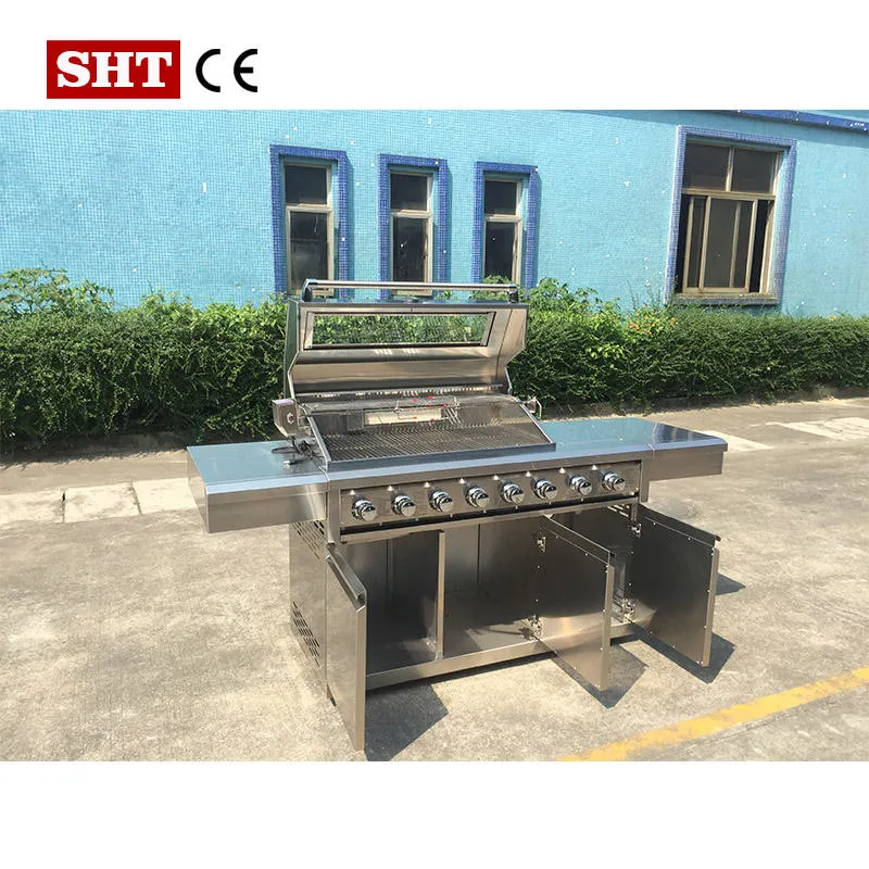 Stainless Steel Outdoor BBQ Grill Barbecue Grill with Window