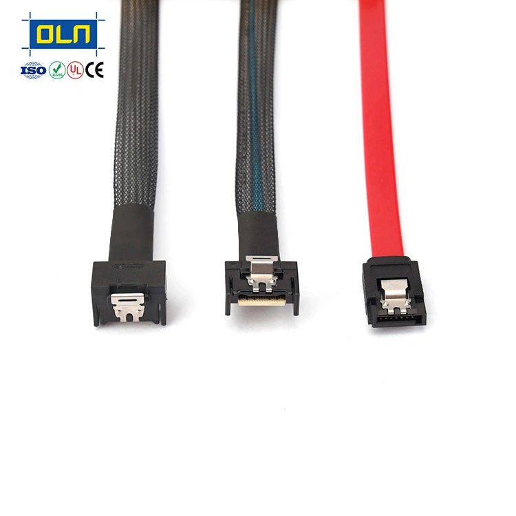 High quality/High cost performance  Serial SATA 4 Pin IDE to Dual of 12 Pin Automobile HD PCB Cable