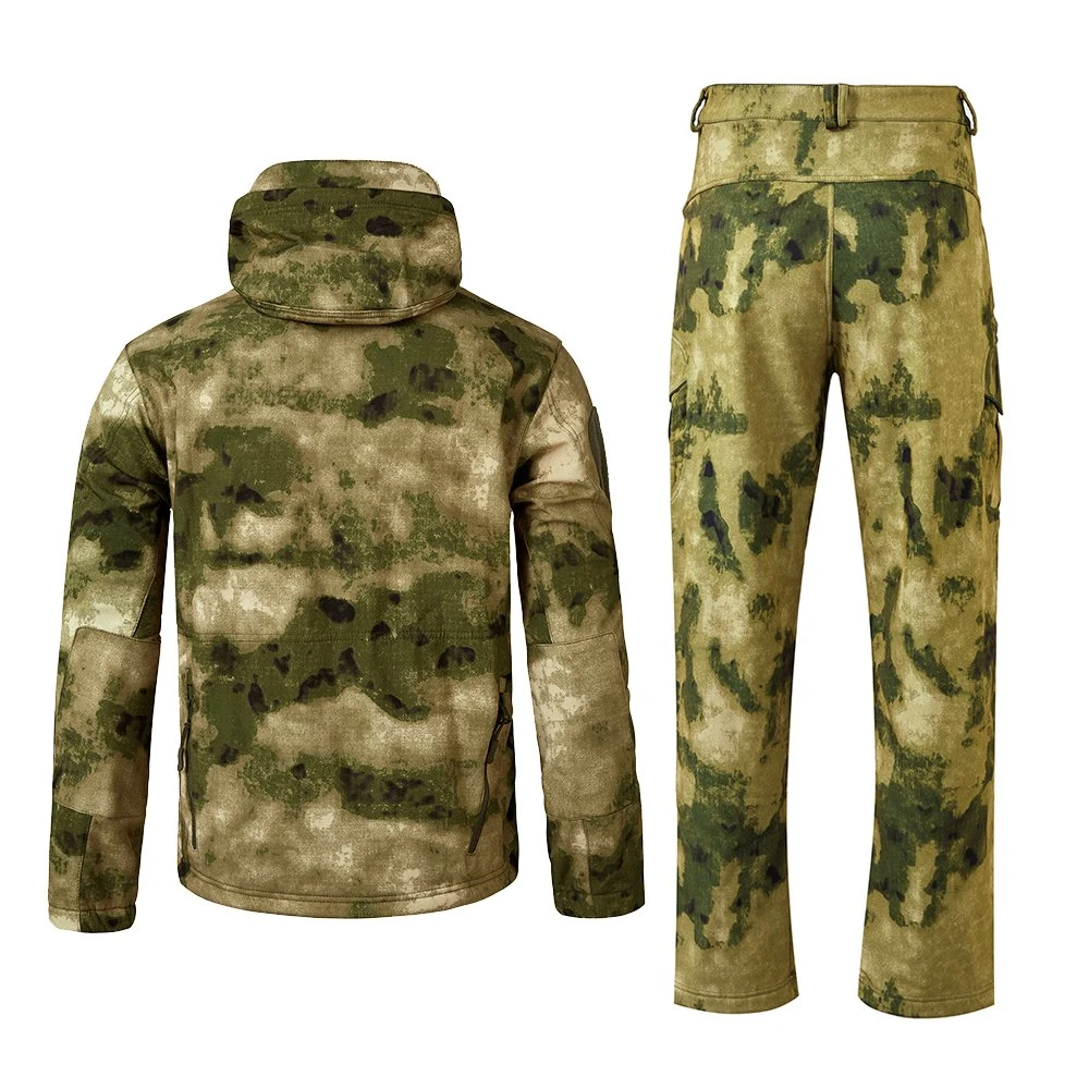 Nouveau FG Camo Softshell uniforme extérieur Camping randonnée pédestre imperméable tactique Veste et pantalon combinaison de chasse