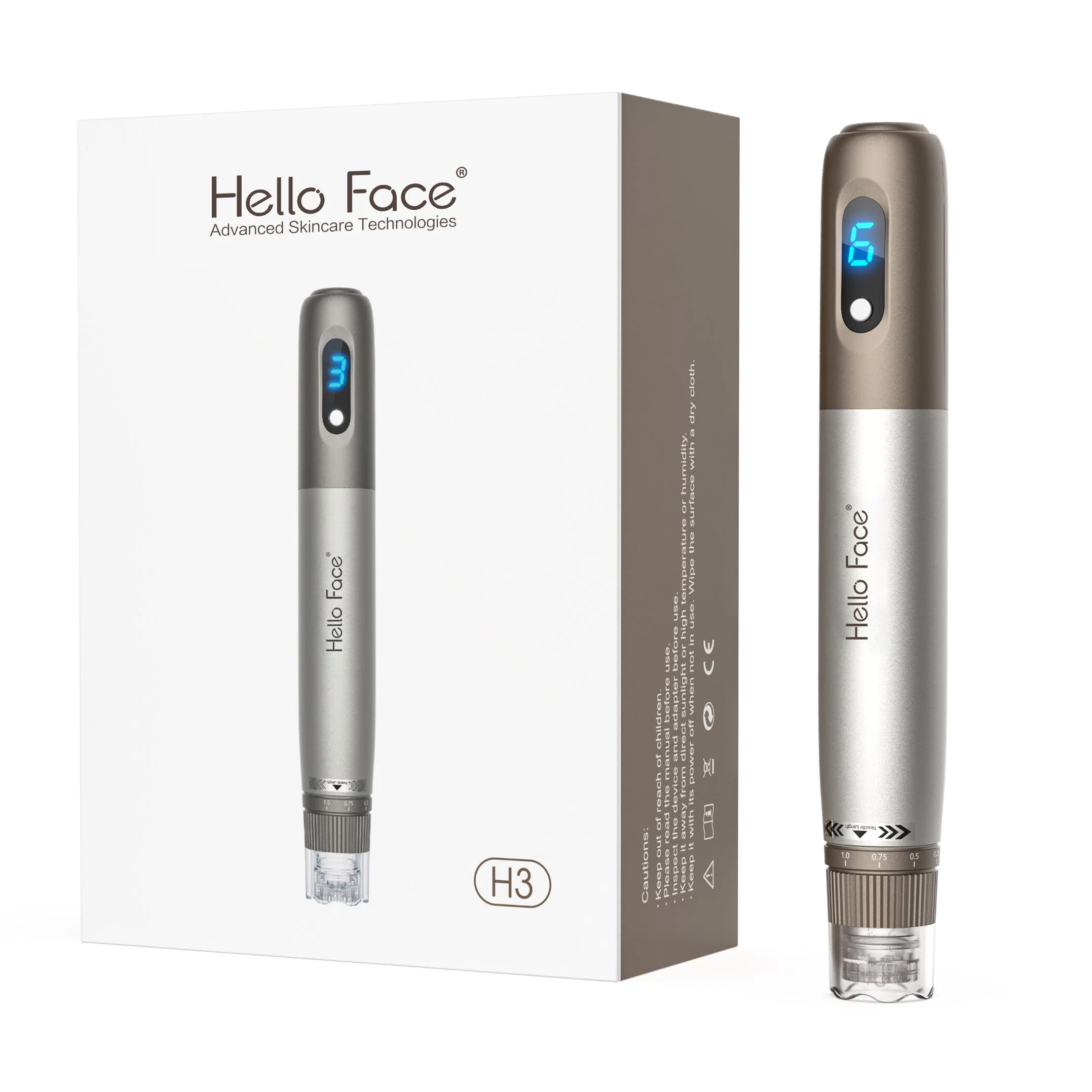 Rechargeable Hydra Pen Hello Face H3 Mesotherapy Microneedling Pen