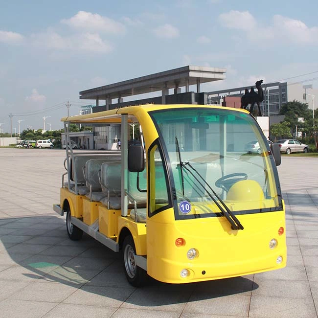 14 escaños Electric Bus Turístico para el turista (DN-14)