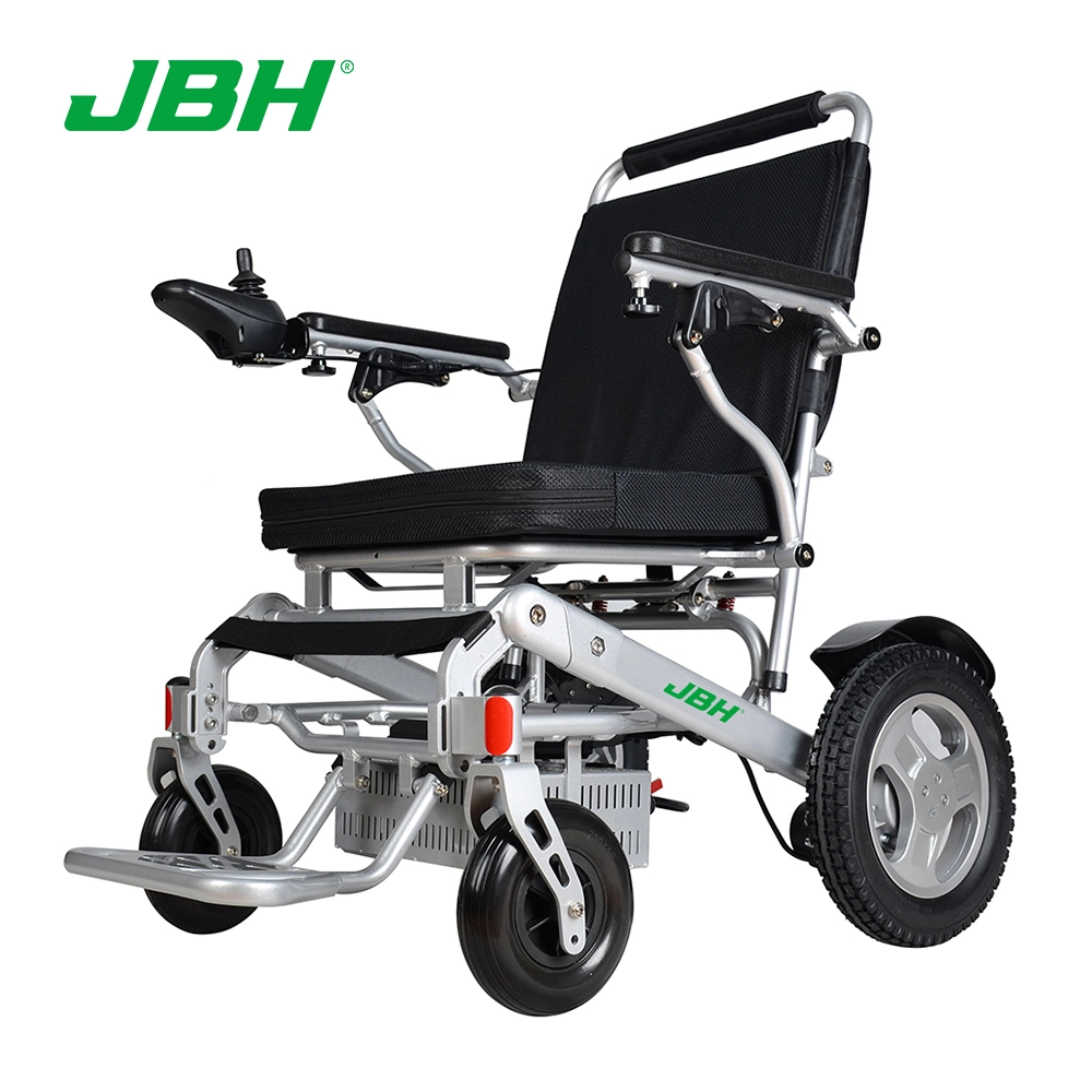 Lightweight Folding 4 Wheel Drive Magnesium Alloy Power Electric Lithium Battery Wheelchair