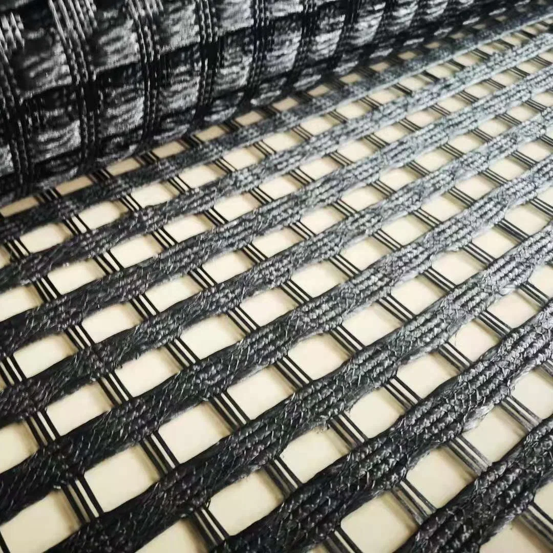 China Technology Production 100kn Fiberglass Geogrid Road Construction Material Reinforcement Geogrid Reinforced