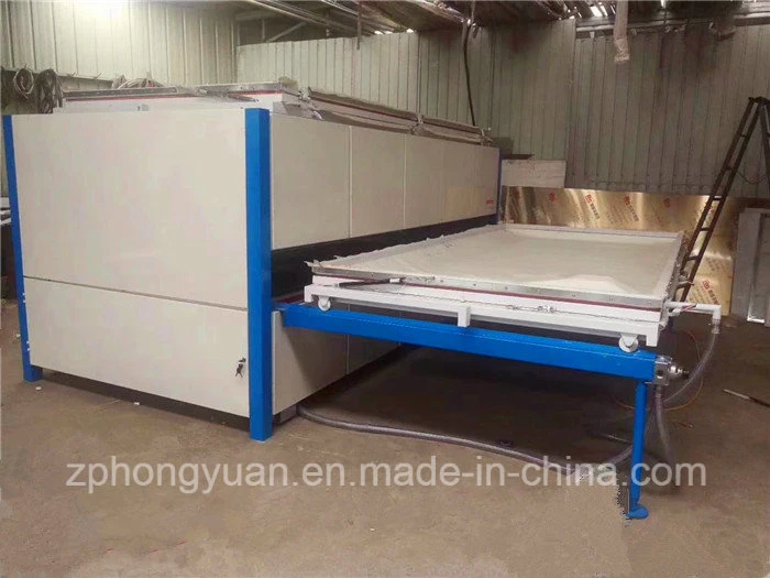 Hongyuan Wood Grain Transfer Effect Machine for Stainless Steel Cabinet