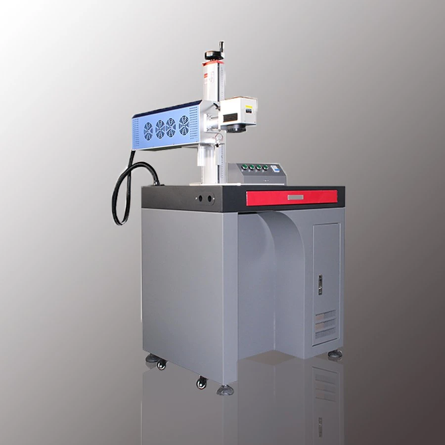 20W 30W 50W CNC Plastic Metal Printing Engraving Machine 3D Logo Fiber Laser Marking Machine with Rotary Price