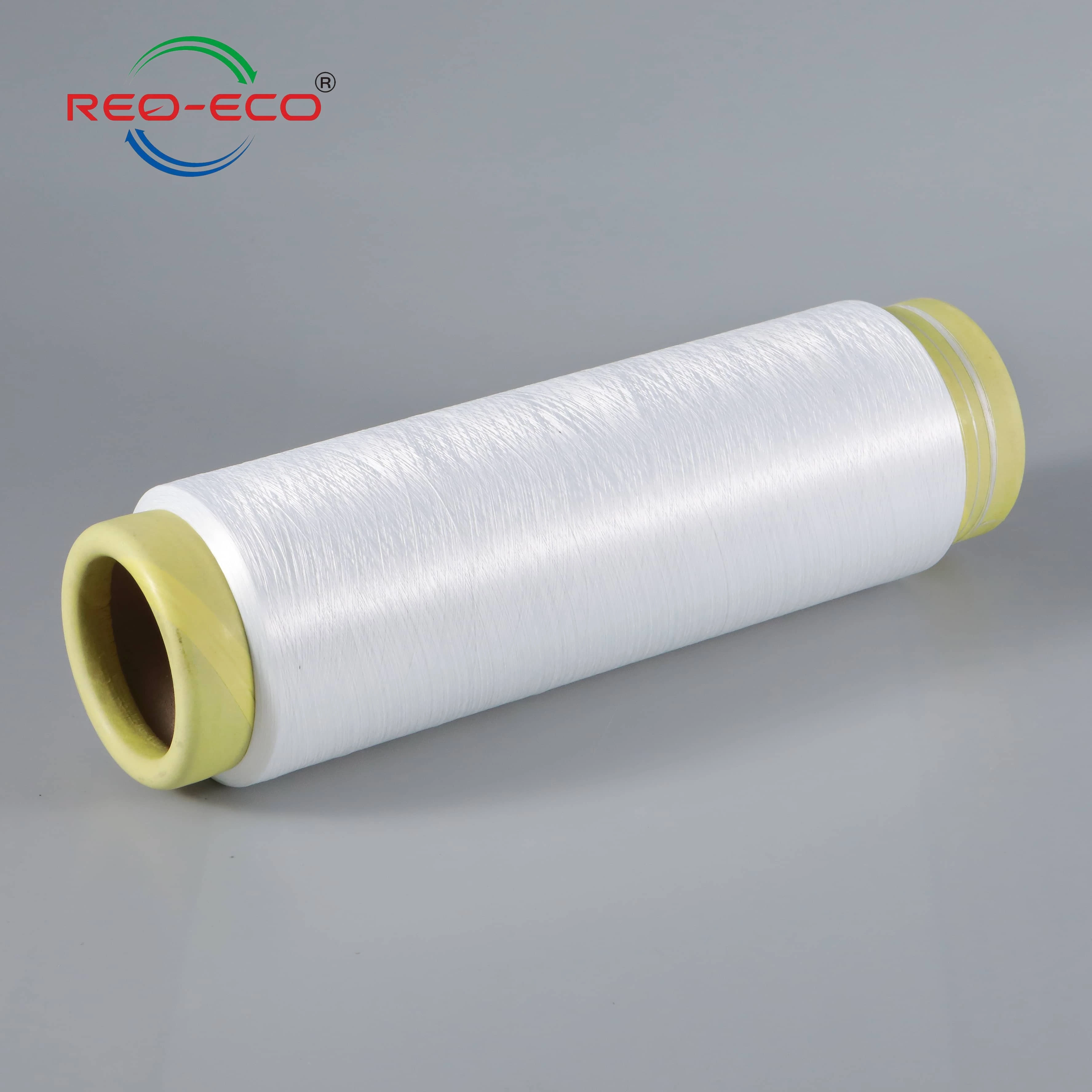 Reciclar Reo-Eco hilados de filamento fino experto 15D/14F, 20D/24F, 20D/72F, 30D/144f ect.