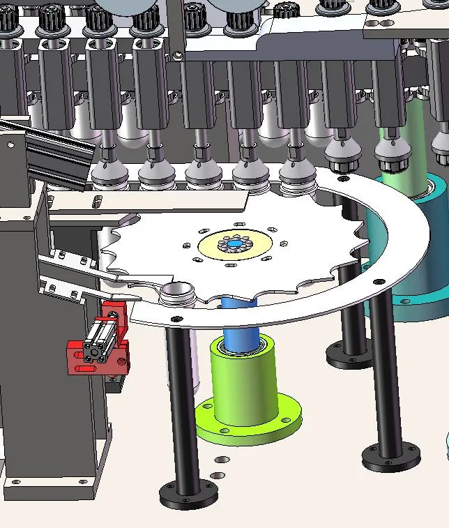 Pet-Plastikflasche Blasformmaschine Servo-Motor Wasserflasche Blasmaschine