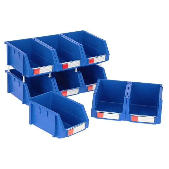 Warehouse Plastic Industrial Stackable Storage Bin Box for Small Parts Screws