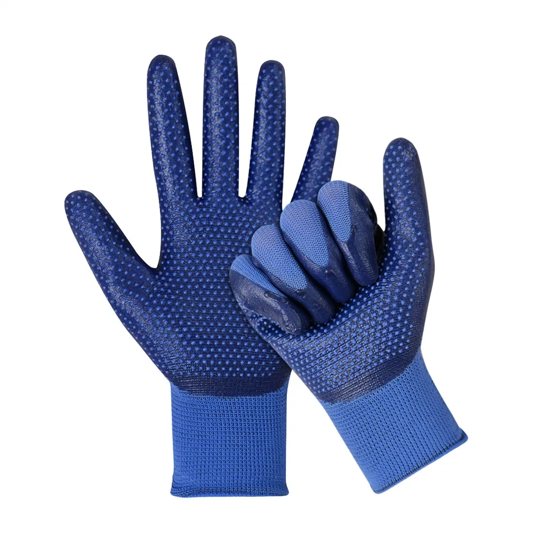 China Wholesale/Supplier PVC Dotted/Dots Safety/Work/Labor Glove Industrial/Construction/Working Guantes Cotton Knitted Gloves