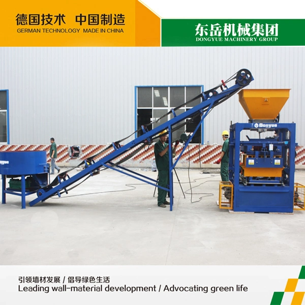 Full Set Cement Sand Gravel Kerbstone Brick Making Machine in Philippine