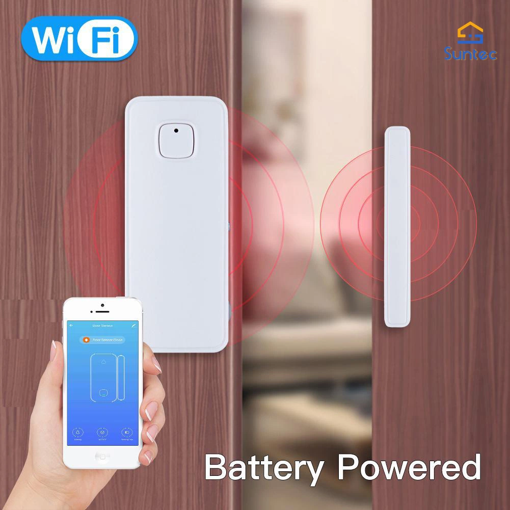 Smart USB Door/Window Sensor Detector WiFi Home Security Alarm System