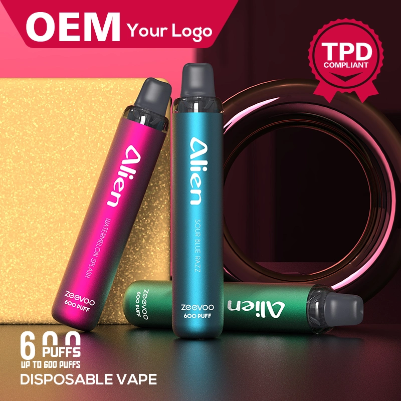 The Newtest 600 Puff Cigarettes Puff Vapor Support OEM Custom Logo