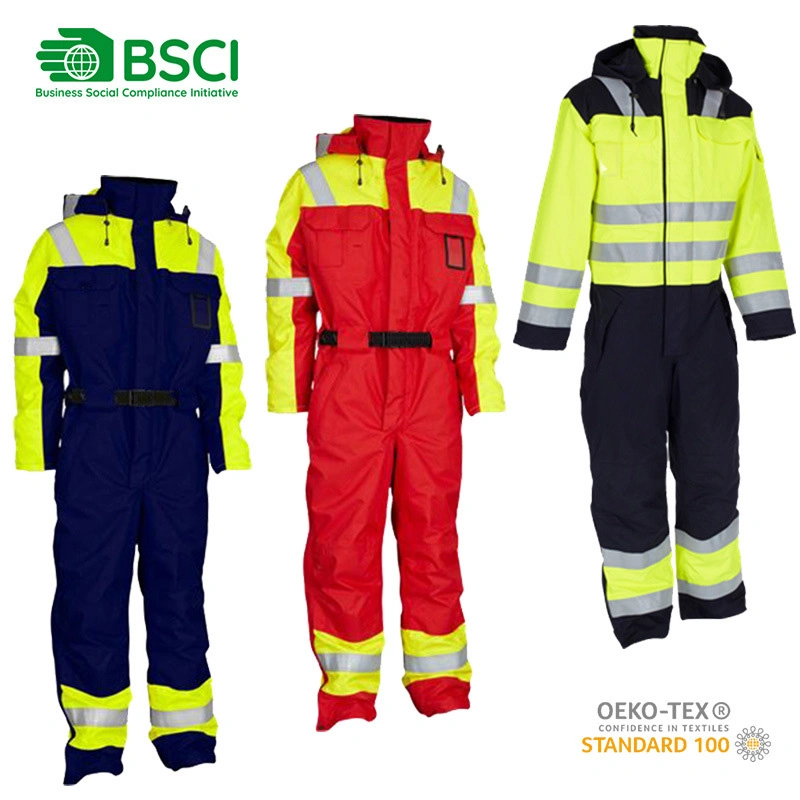 China Proveedor Offshore Monos de invierno de calderas de gas de traje de ropa de trabajo de soldadura