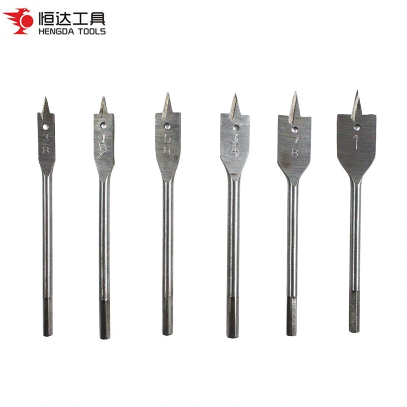 Wood Metal Drilling Spade Drill Bit Set