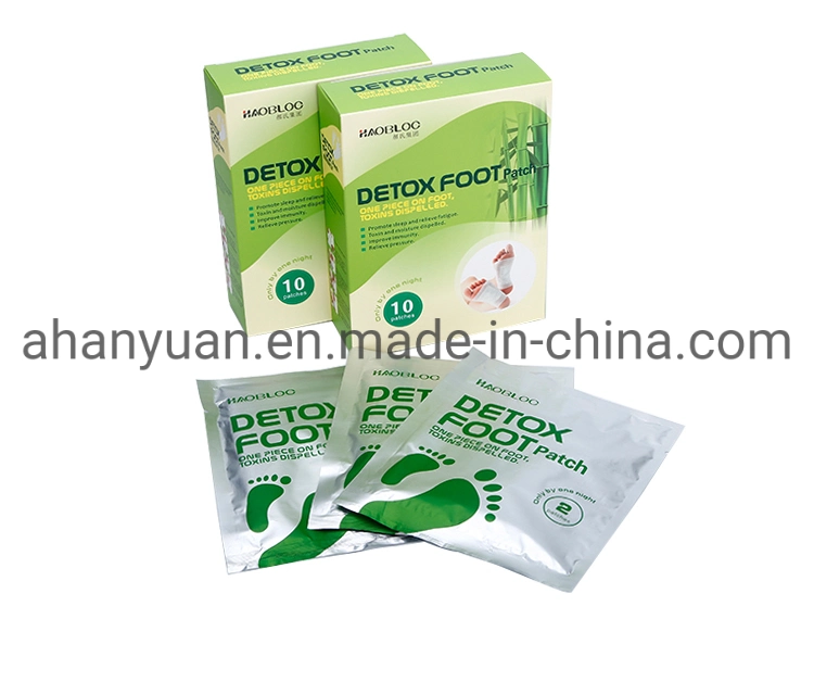 Haobloc Most Selling Product Wood Vinegar Detox Foot Patch