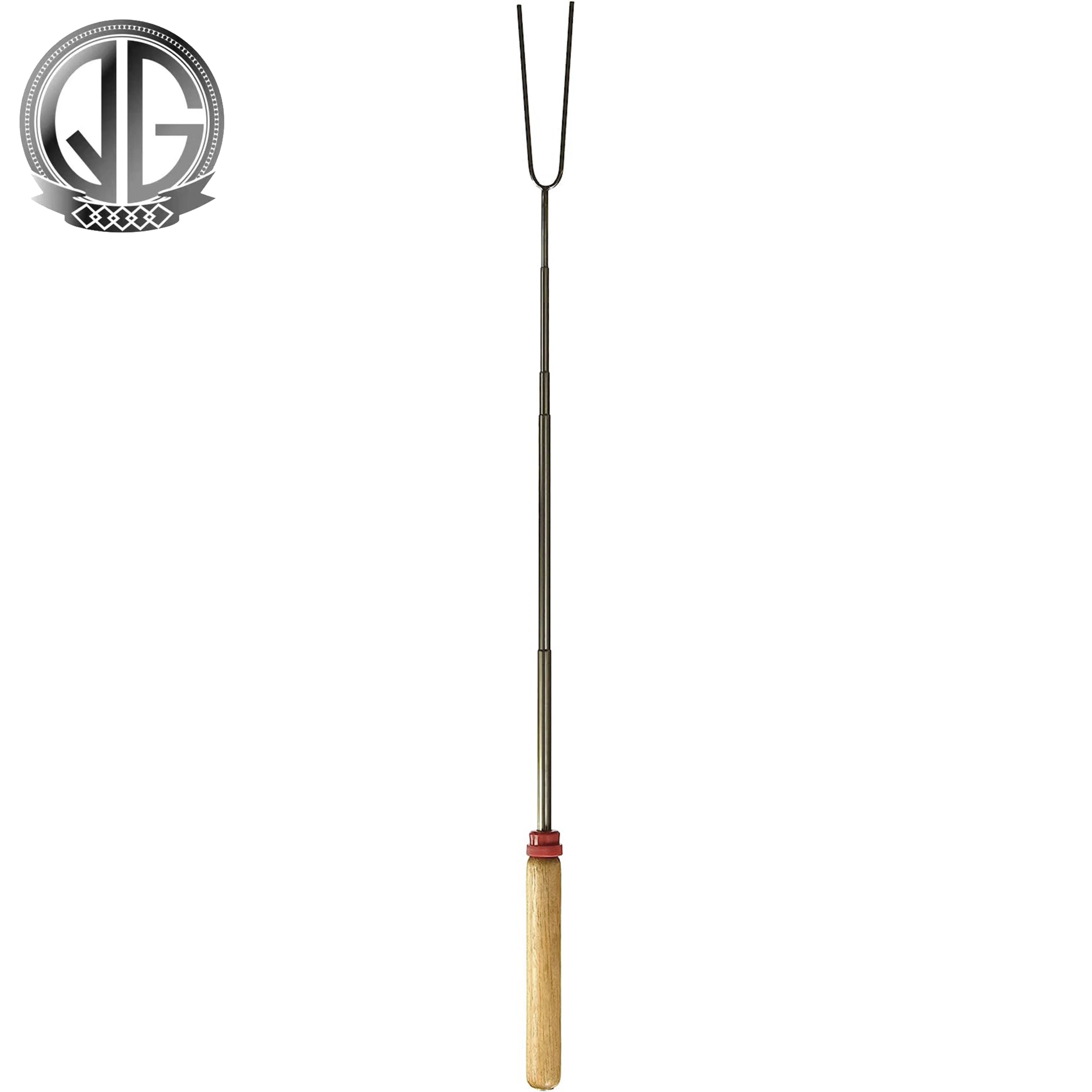 Wholesale/Supplier Telescopic Roasting Barbecue Fork for Marshmallow and Hot Dog