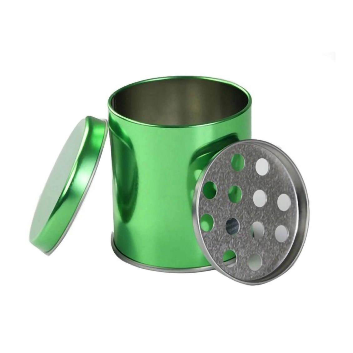 Popular Style Ashtray Tin Can Metal Cylinder Smoke Cup Tin Box