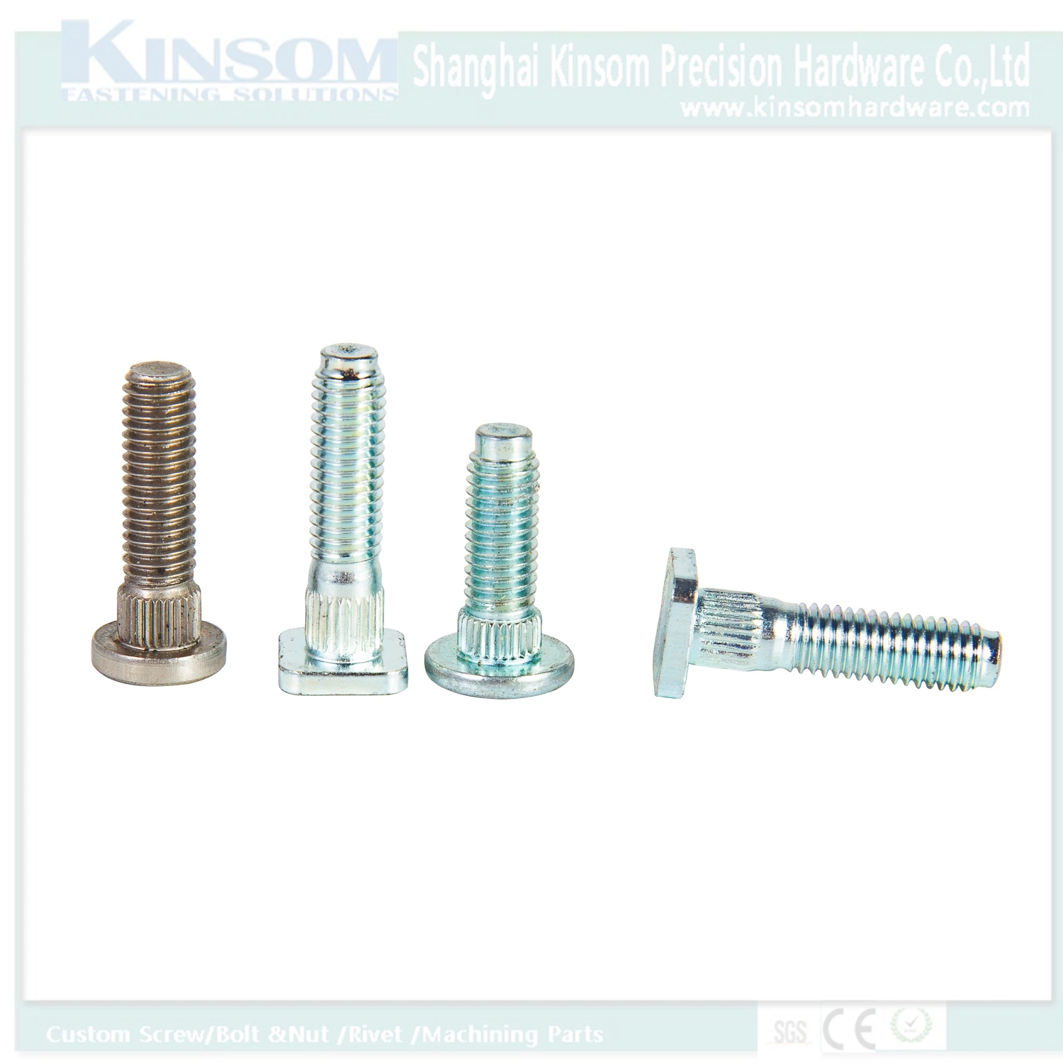 Steel Weld Bolt Welding Bolts with Projections 3 Point /Auto Parts/ Fastener/Custom Mounting Screw/Weld Screw Forged