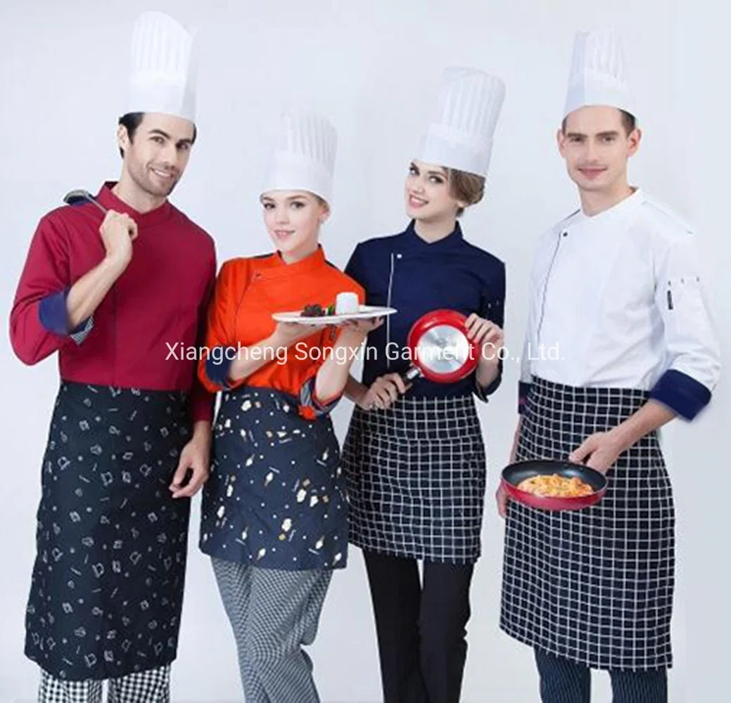 Food Service Cooking Hotel Restaurant Barber Shop Costume Bakery Cafe Work Clothes Chef Uniform