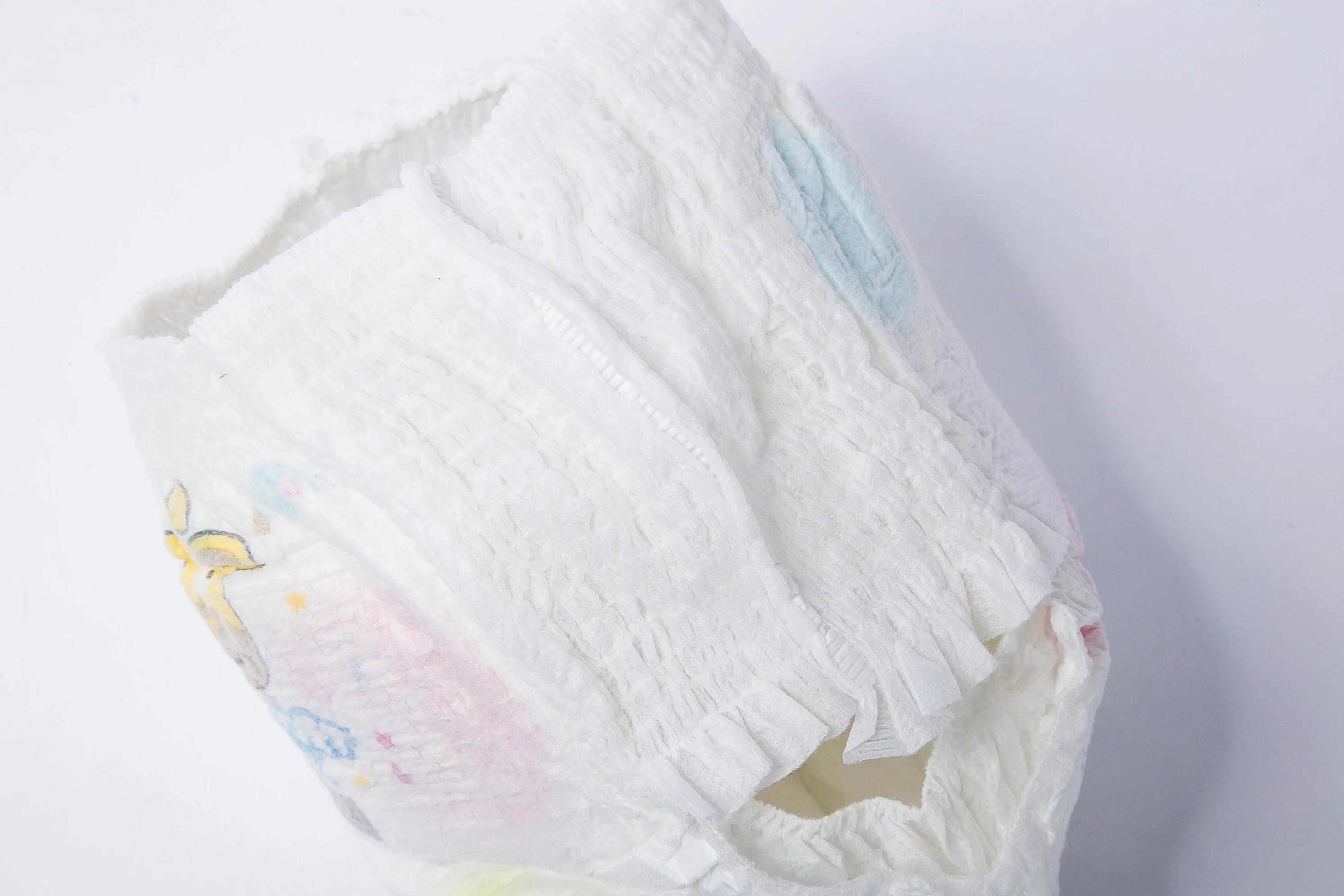 Disposable Diapers Quality Pull up Pants Baby Diaper China Wholesale/Supplier Baby Products Tissue Paper CE FDA ISO13485