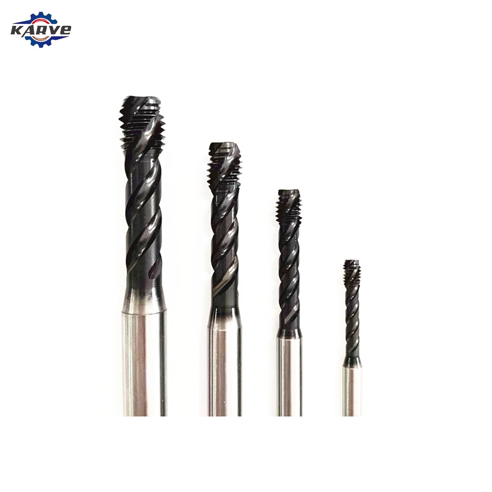 Karve Thread Customized Cutting Machine Tap HSS Spiral Flute Screw Tap