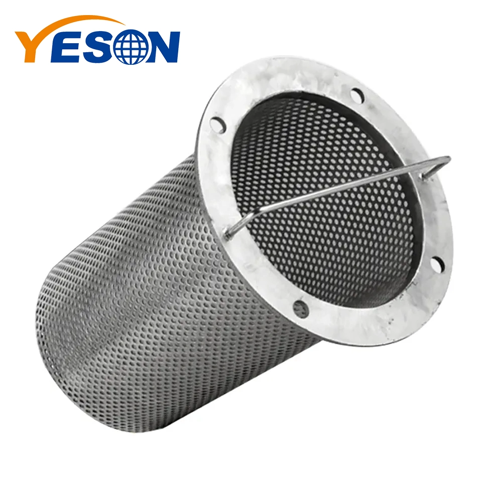 Metall Titan Perforated Wire Mesh Filter für Industrie